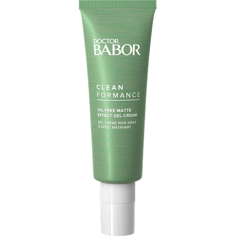 Crema matificante oil-free BABOR para piel grasa y mixta, hidratante natural que controla brillo y reduce imperfecciones en la rutina de skincare.