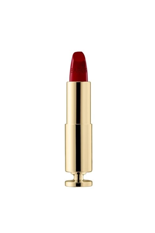 Creamy Lipstick 10 Super Red – labial cremoso rojo brillante con fórmula hidratante