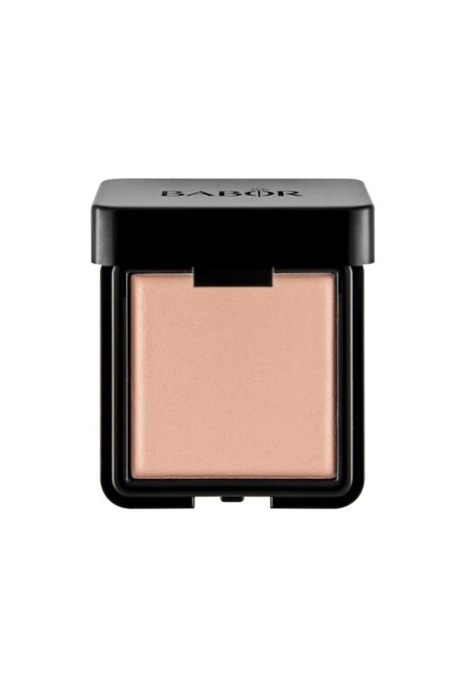 Polvo compacto Beautifying Powder de BABOR para fijar maquillaje en polvo con acabado natural y piel fresca sin brillos.