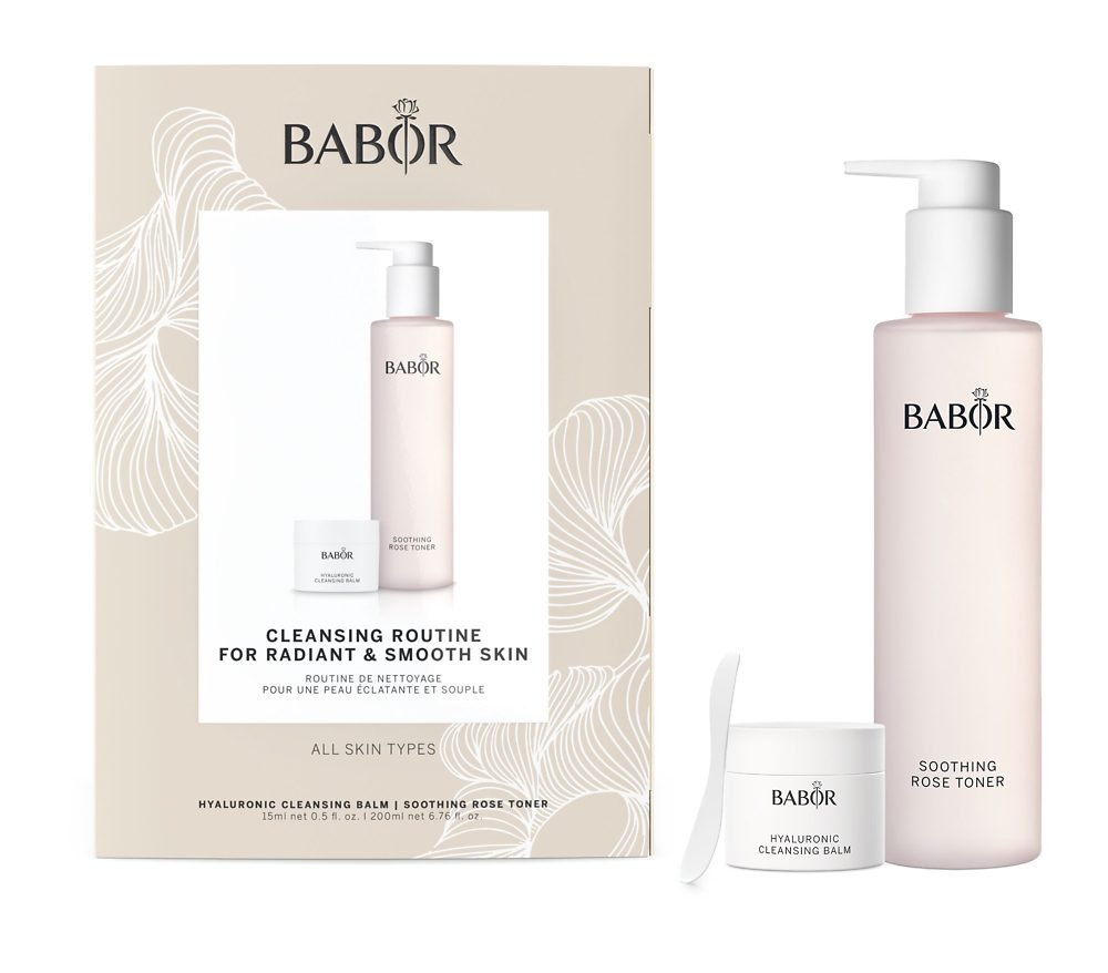 Hyaluronic Cleansing Balm & Rose Toner Set - Imagen 2