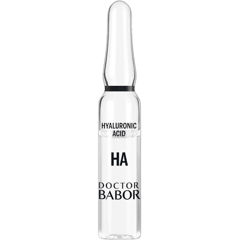 Ampolletas faciales BABOR Doctor Hydration 10D serum hidratante para piel seca y deshidratada.